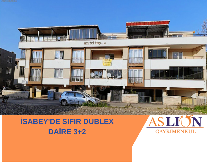 İSABEY'DE SIFIR DUBLEX DAİRE 3+2